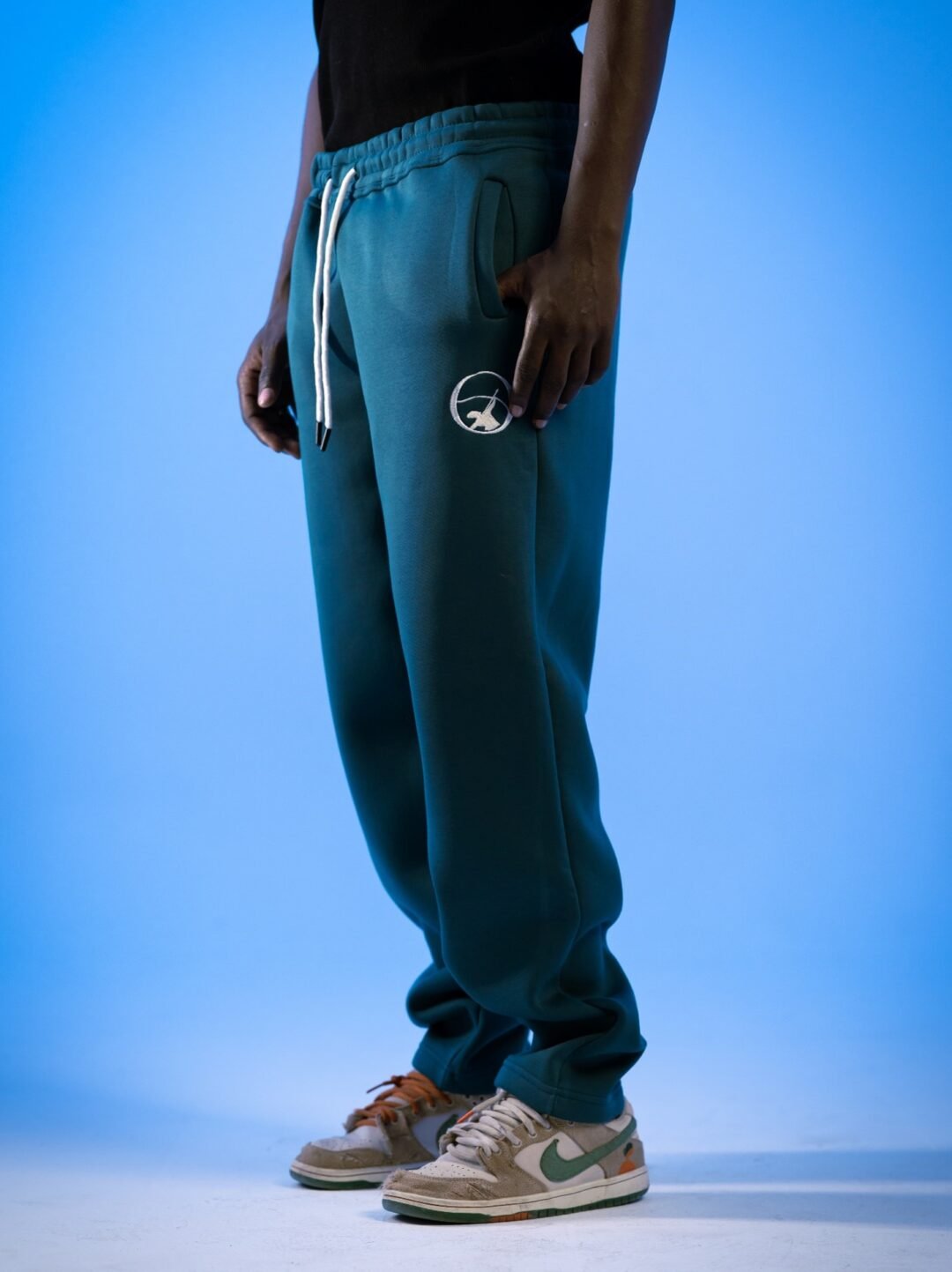 Petrol bleu sweatpants - Image 3