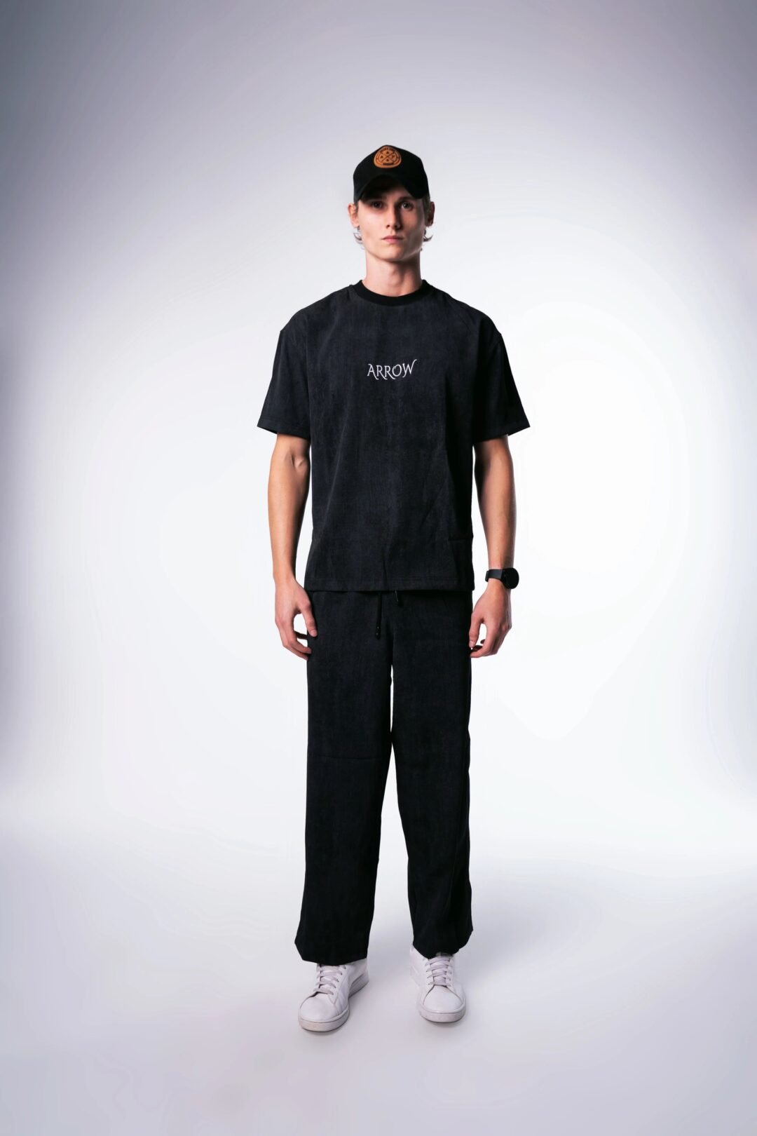 T-Shirt Set Ghostly Black