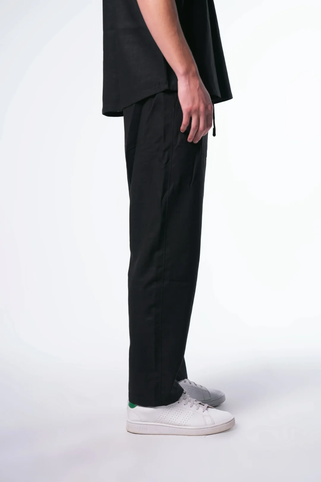 Linen pants black - Image 4