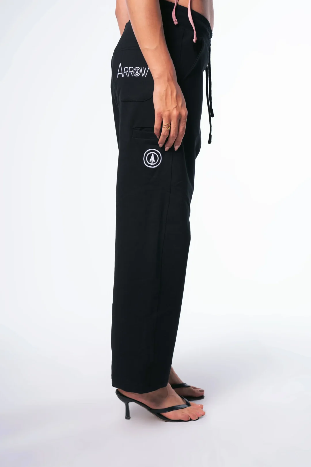 Basic pants black - Image 2